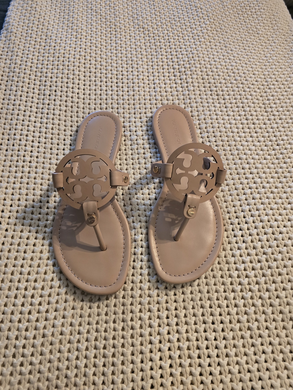 Women’s Tory Burch Miller Tan Sandals